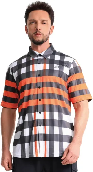 CEROTIPOLAR Gravel Cycling Shirts for Men Club Ride Shirts Casual Style High Wicking Fast-Dry