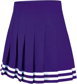 chass Double-Knit Knife-Pleat Cheerleading Skirt - Cheer Uniform Skirt