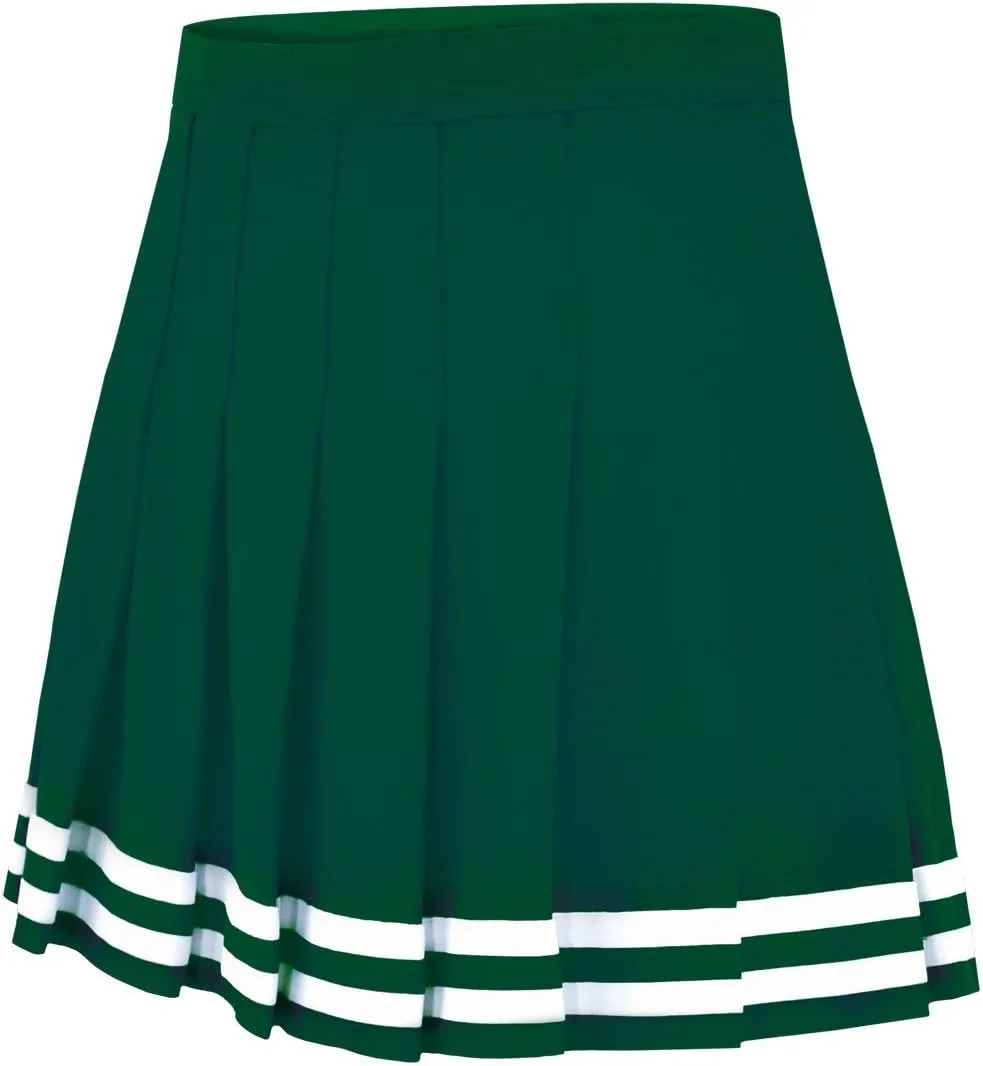 chass Double-Knit Knife-Pleat Cheerleading Skirt - Cheer Uniform Skirt