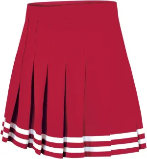 chass Double-Knit Knife-Pleat Cheerleading Skirt - Cheer Uniform Skirt