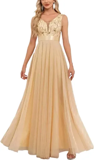 Chiffon Evening Dress A-line Bridesmaid Cocktail Party Dress