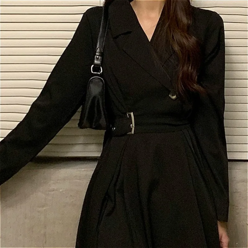 Classy Slit A-Line Outfit