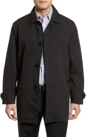 Cole Haan Men's Classic Stand Collar Rain Jacket