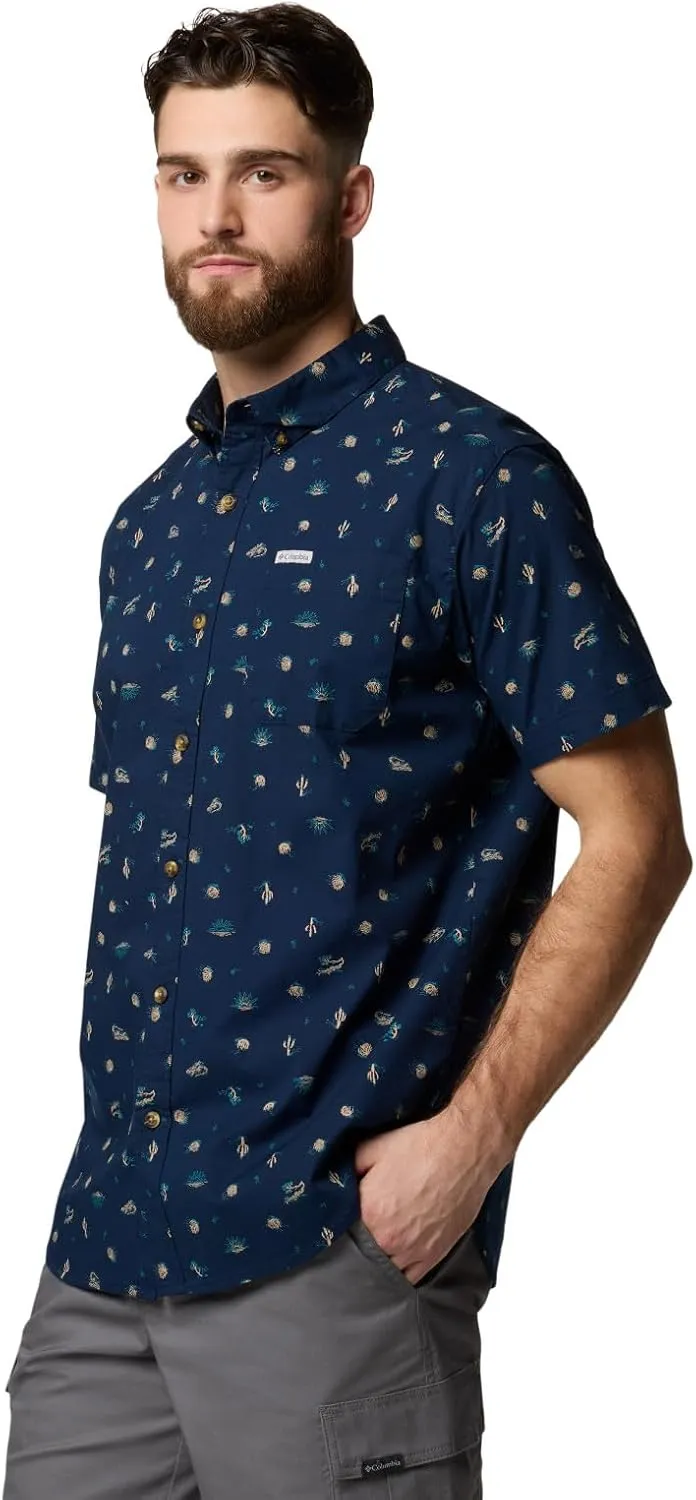 Columbia Men's Rapid Rivers Printed Short Sleeve Shirt