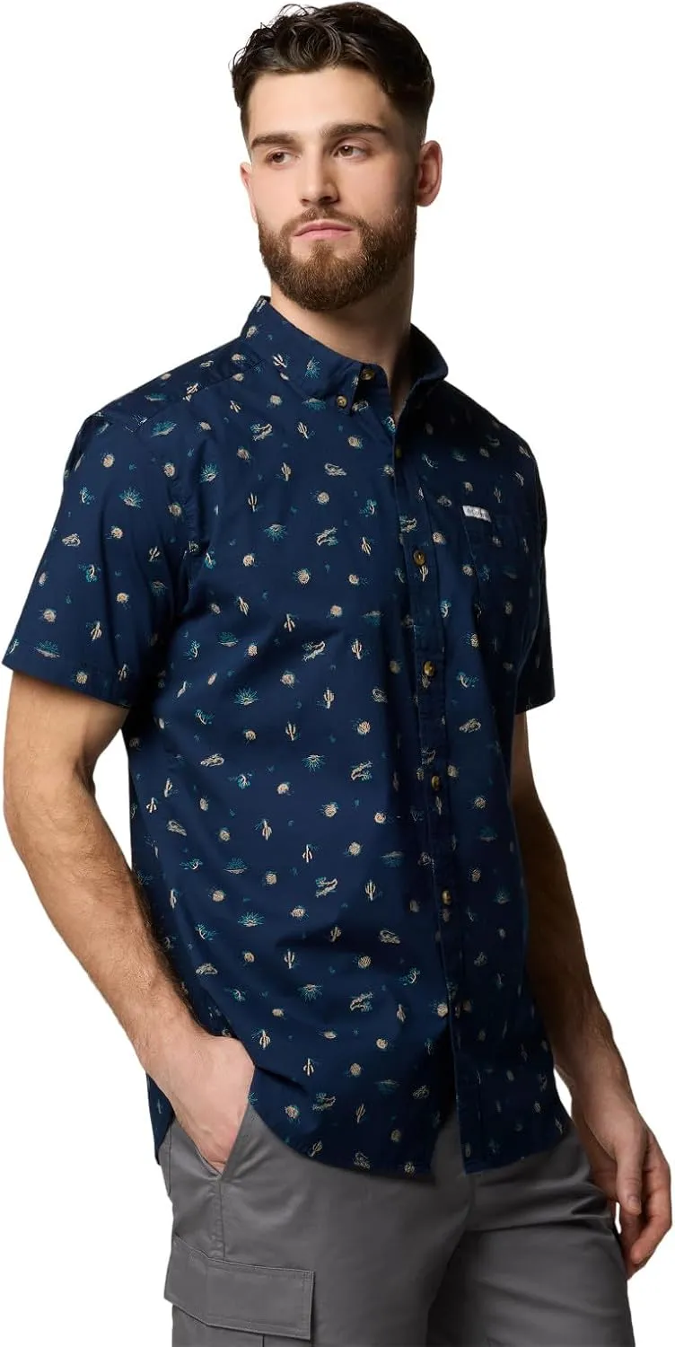 Columbia Men's Rapid Rivers Printed Short Sleeve Shirt