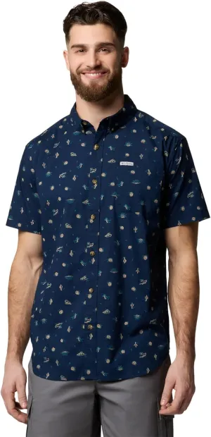 Columbia Men's Rapid Rivers Printed Short Sleeve Shirt