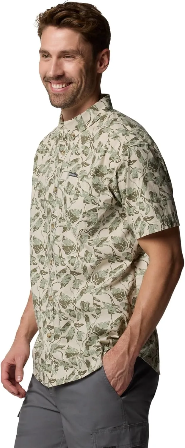 Columbia Men's Rapid Rivers Printed Short Sleeve Shirt