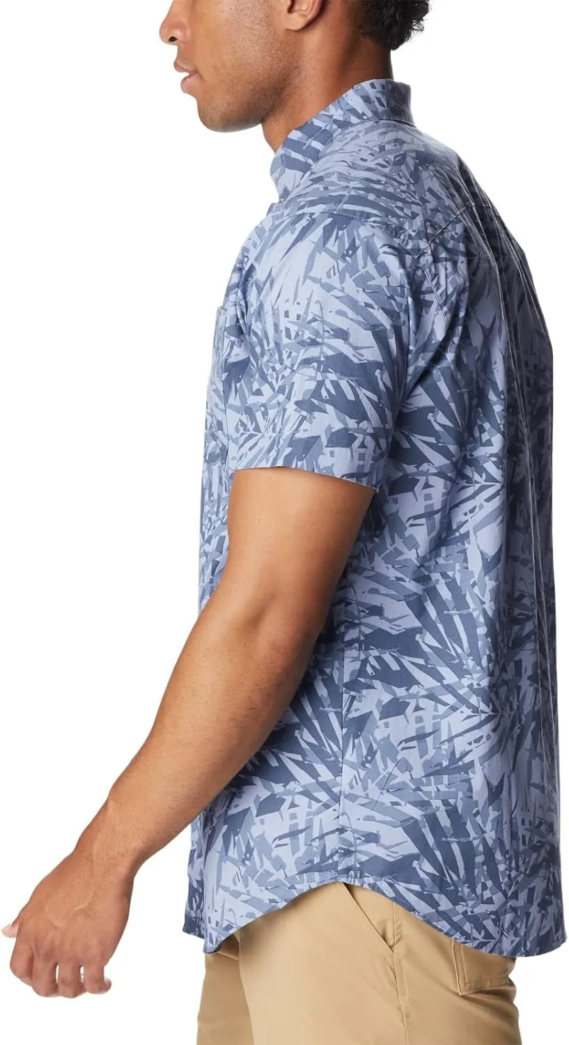 Columbia Men's Rapid Rivers Printed Short Sleeve Shirt
