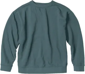 Comfort Colors 1566 Chouinard Adult Crew Neck Blended Sweatshirt Black DirDye