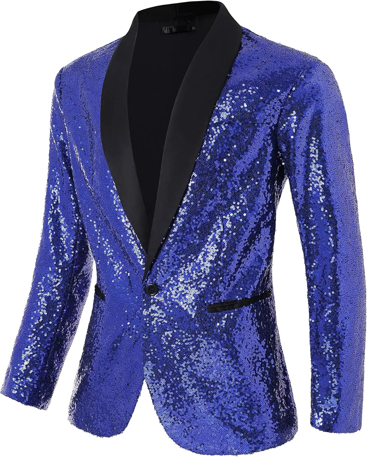 Coucoland Sequin Blazer Men-Tuxedo Jacket Sequin Suit Men Sport Coats