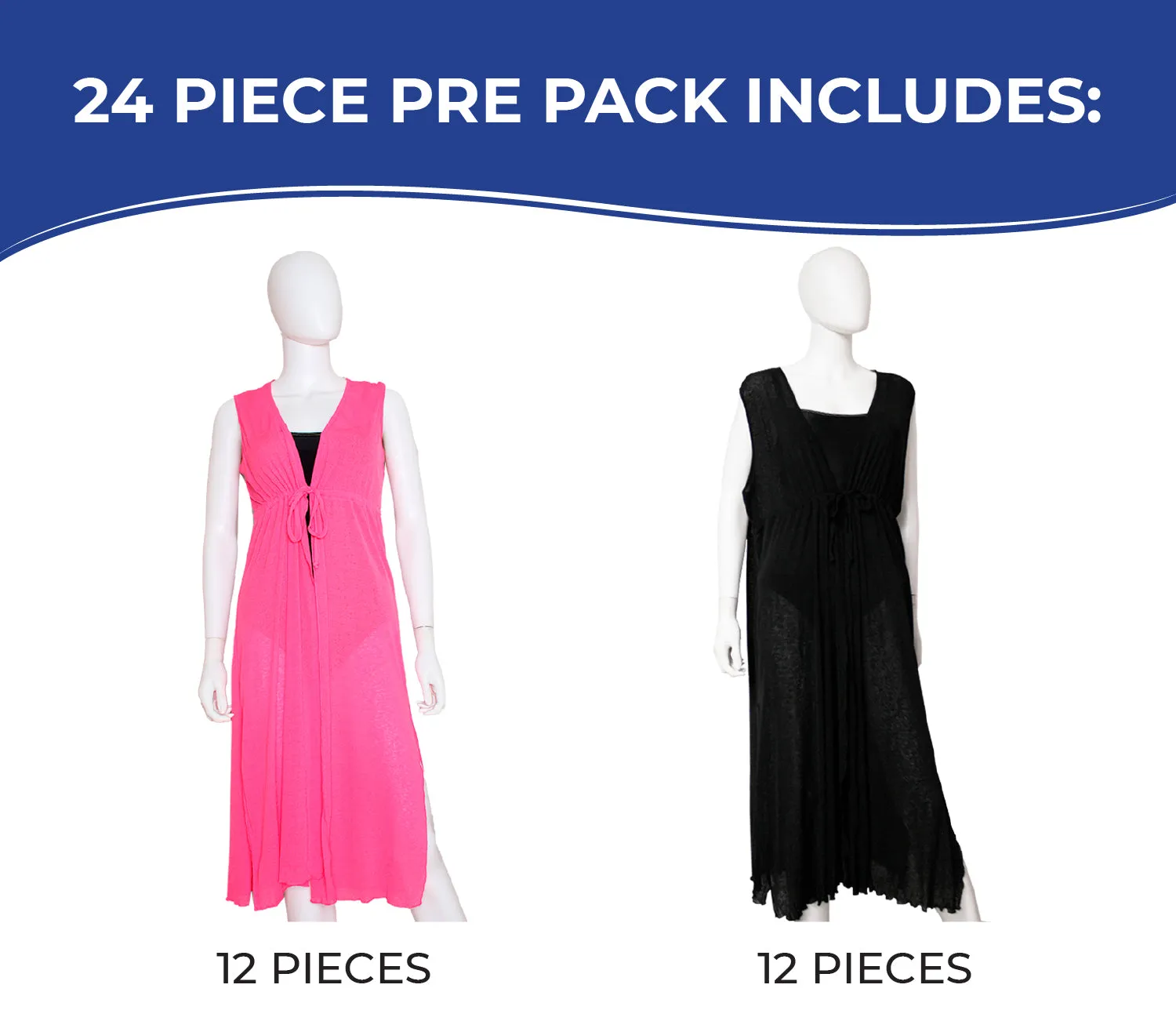 CU-CMONX - Wholesale Women's Plus Sheer Full-Length Cover-Up Dress