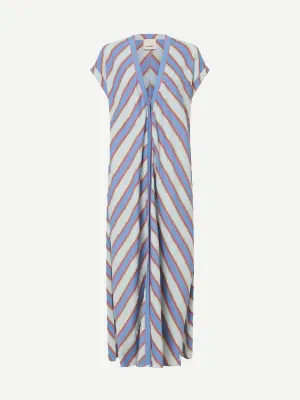 Cythera Caftan in Mykonos Stripe