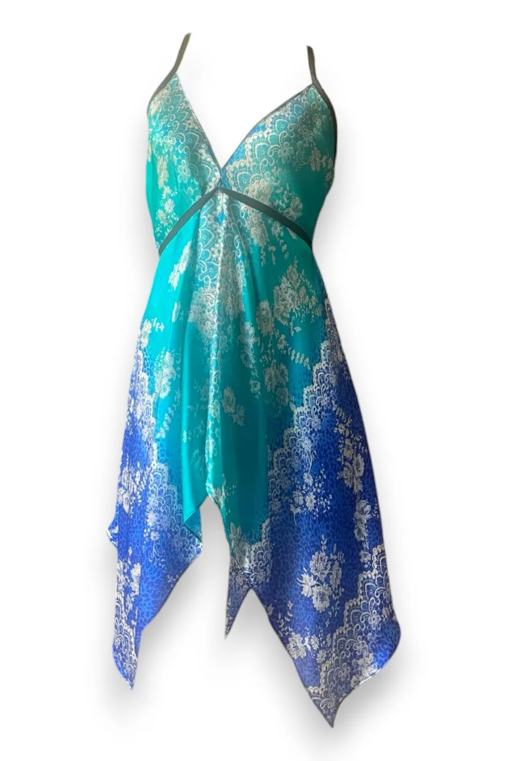 Designer Silk Dress- Leopard