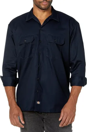 Dickies Men's Long Sleeve Work Shirt