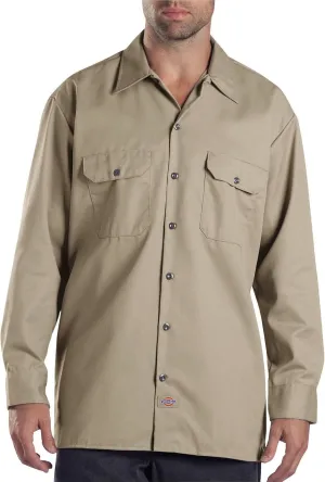 Dickies Men's Long Sleeve Work Shirt