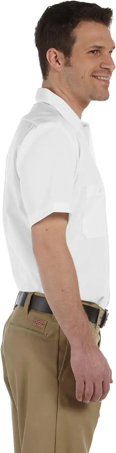 Dickies Men's Short Sleeve Industrial Work Shirt