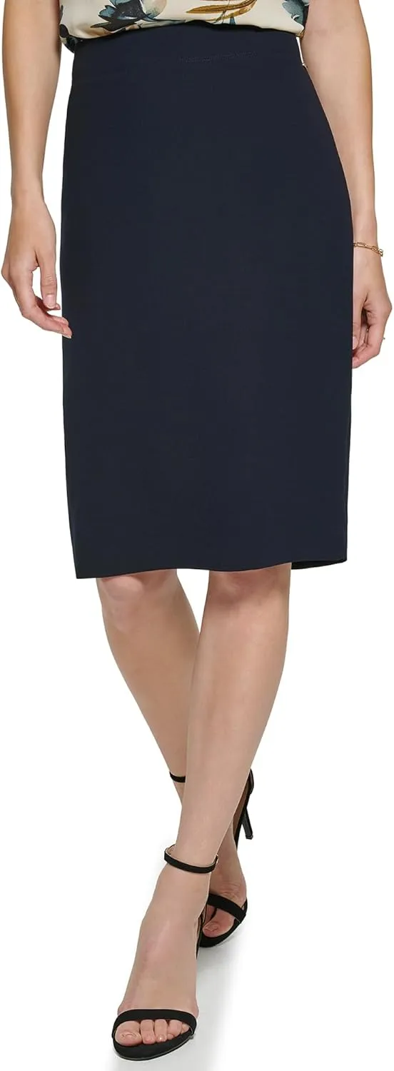 DKNY Women's Business Casual Knee-Length Pencil Skirt