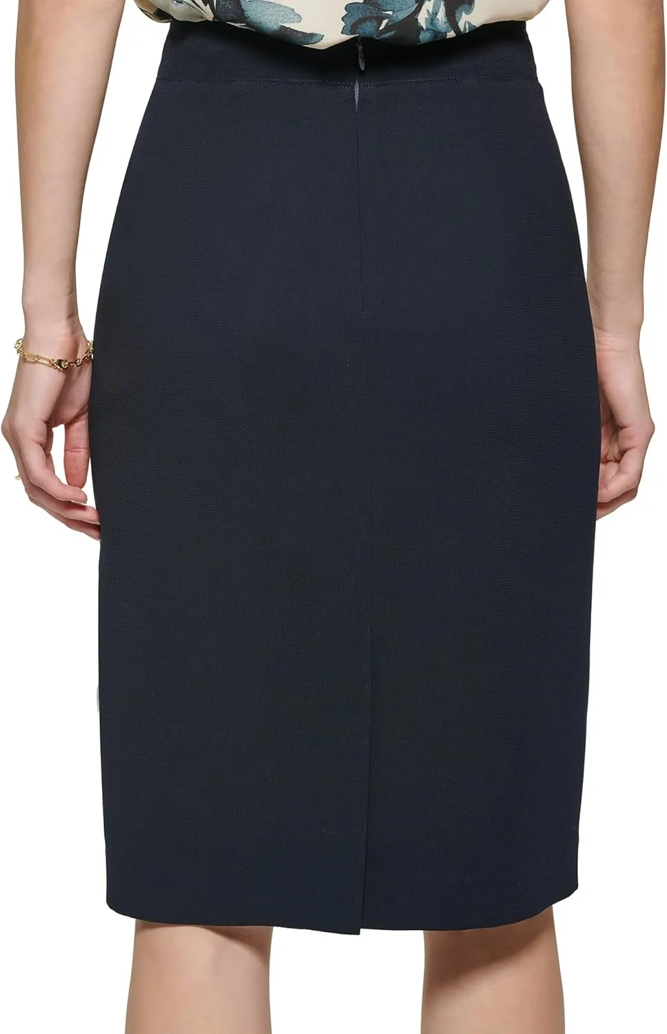 DKNY Women's Business Casual Knee-Length Pencil Skirt