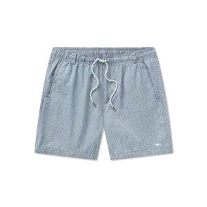 Dockside Swim Trunk - Toxaway Chambray