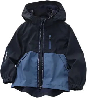 Down Boys Winter Jacket Boys' Spliced Hardshell Zipper Breathable Outdoor Children's Coat for 3 to 18 Month Winter Coat