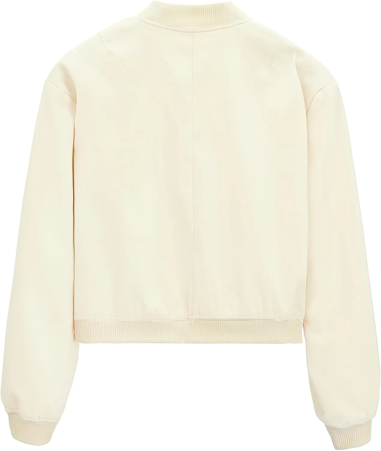 Durio Womens Bomber Jacket Fashion Short Cropped Jacket Casual Jackets for Women Varsity Jacket with Pockets Spring Fall