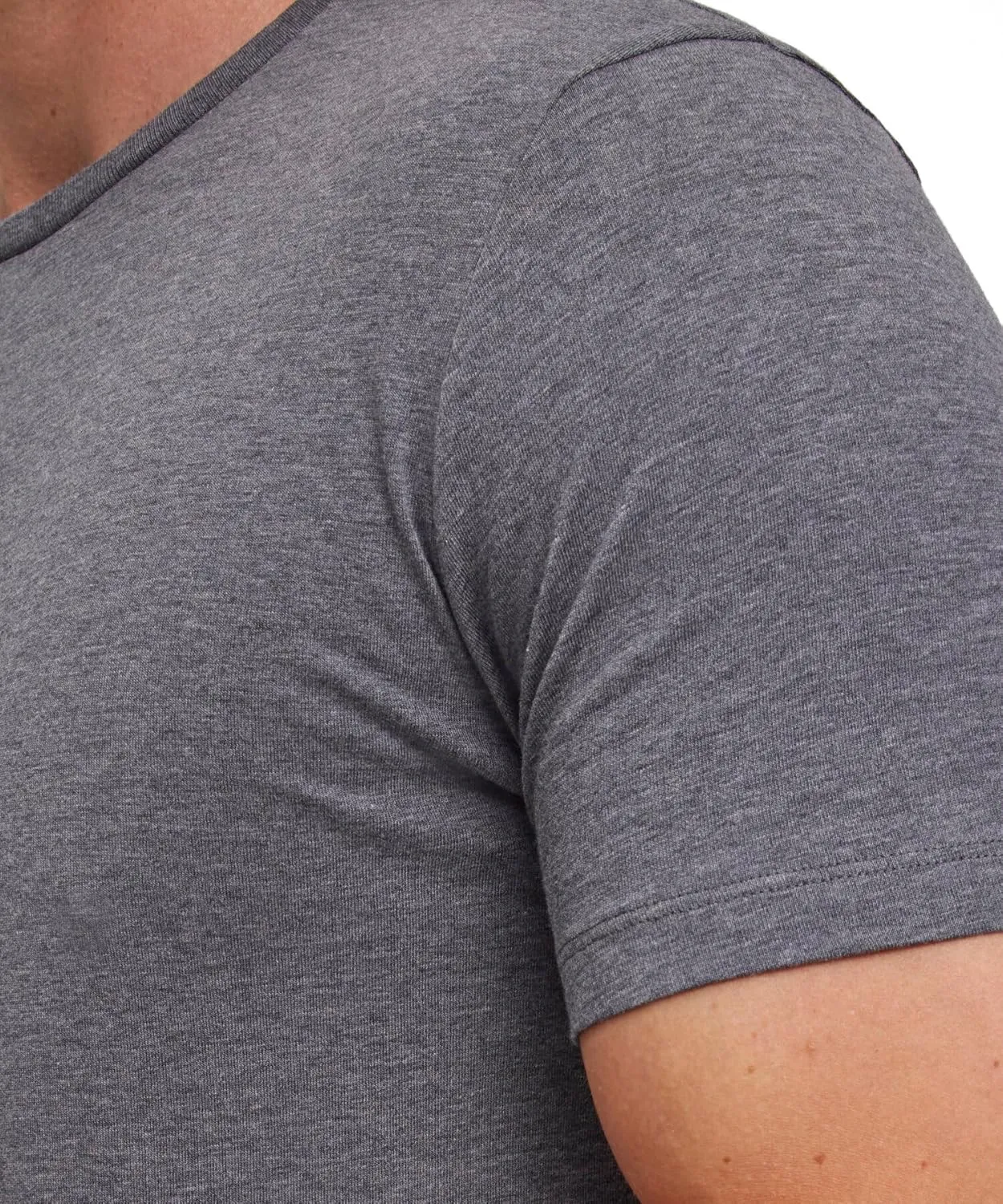 FALKE Men's Daily Comfort Round Neck T-Shirt 2-Pack