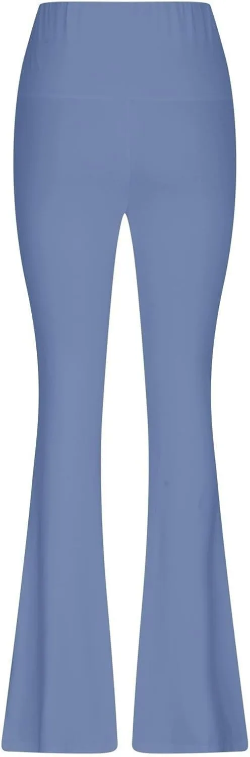 Flared Yoga Pants Women Flare Sweatpants Elastic High Waisted Bootcut Bell Bottoms Stretch Slim Fit Leggings