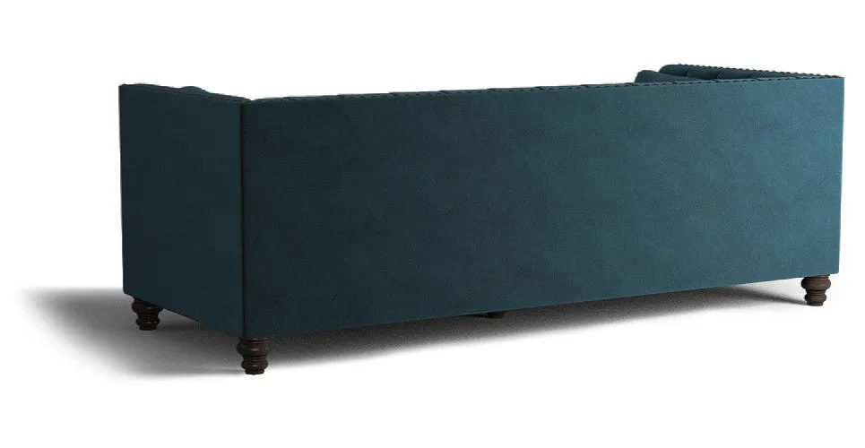 Florence Velvet Chesterfield 3 seater sofa
