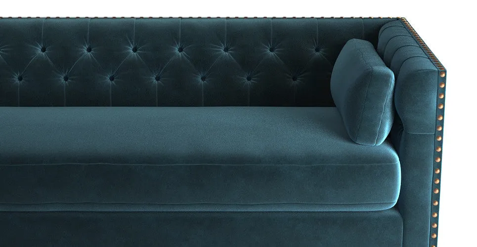 Florence Velvet Chesterfield 3 seater sofa