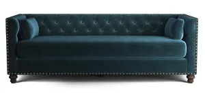 Florence Velvet Chesterfield 3 seater sofa