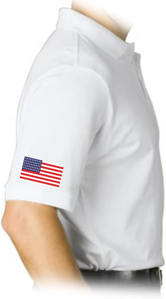 for Men's Printed Security Polo Shirt