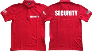 for Men's Printed Security Polo Shirt