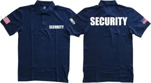 for Men's Printed Security Polo Shirt