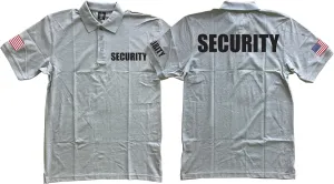 for Men's Printed Security Polo Shirt
