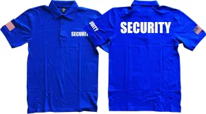 for Men's Printed Security Polo Shirt