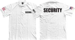 for Men's Printed Security Polo Shirt