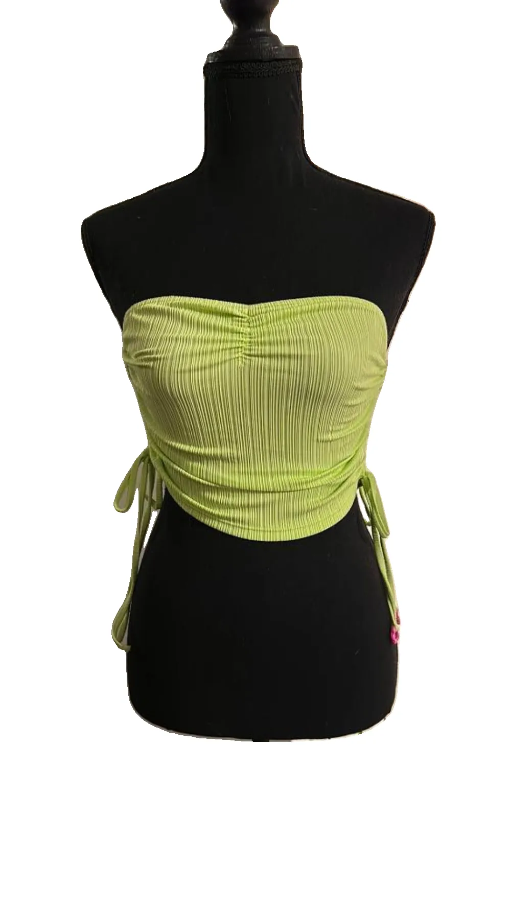 Frankie's Bikinis - Green Tube Top