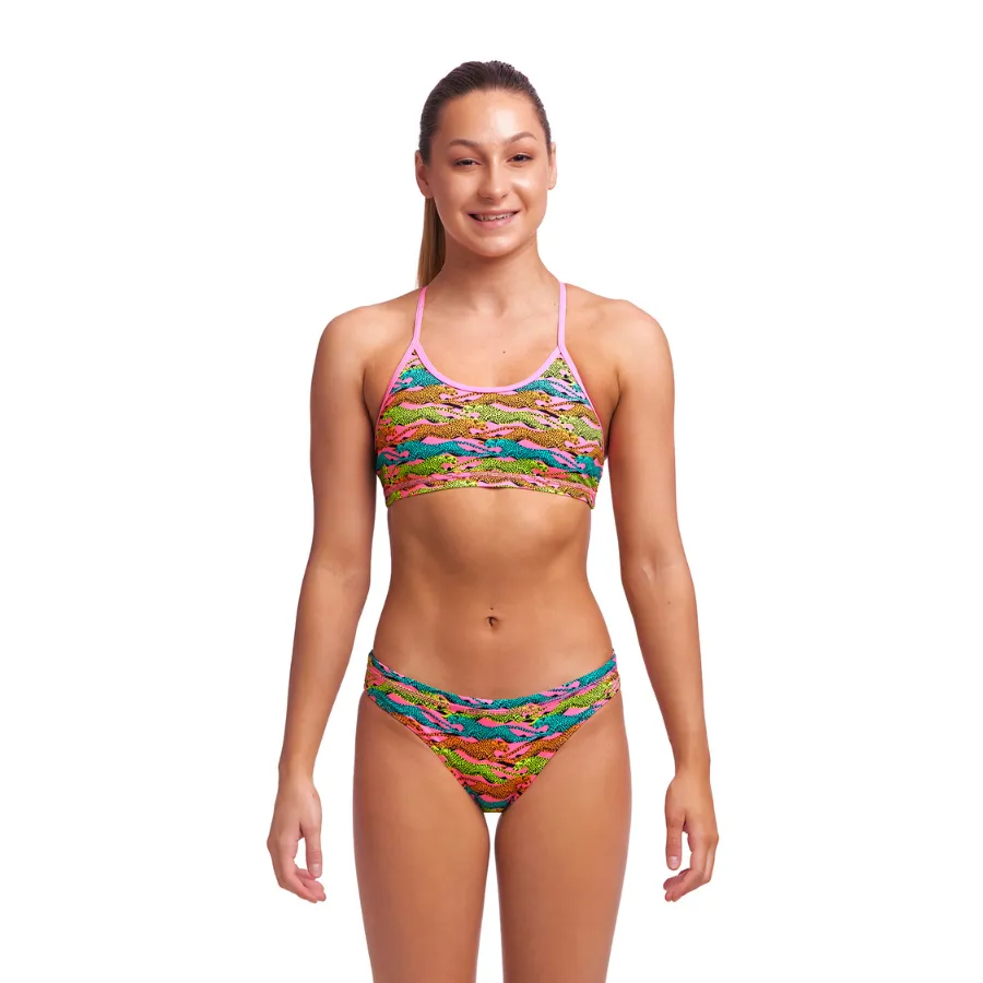 Funkita Girls Racerback Two Piece FKS035G - Lying Cheet