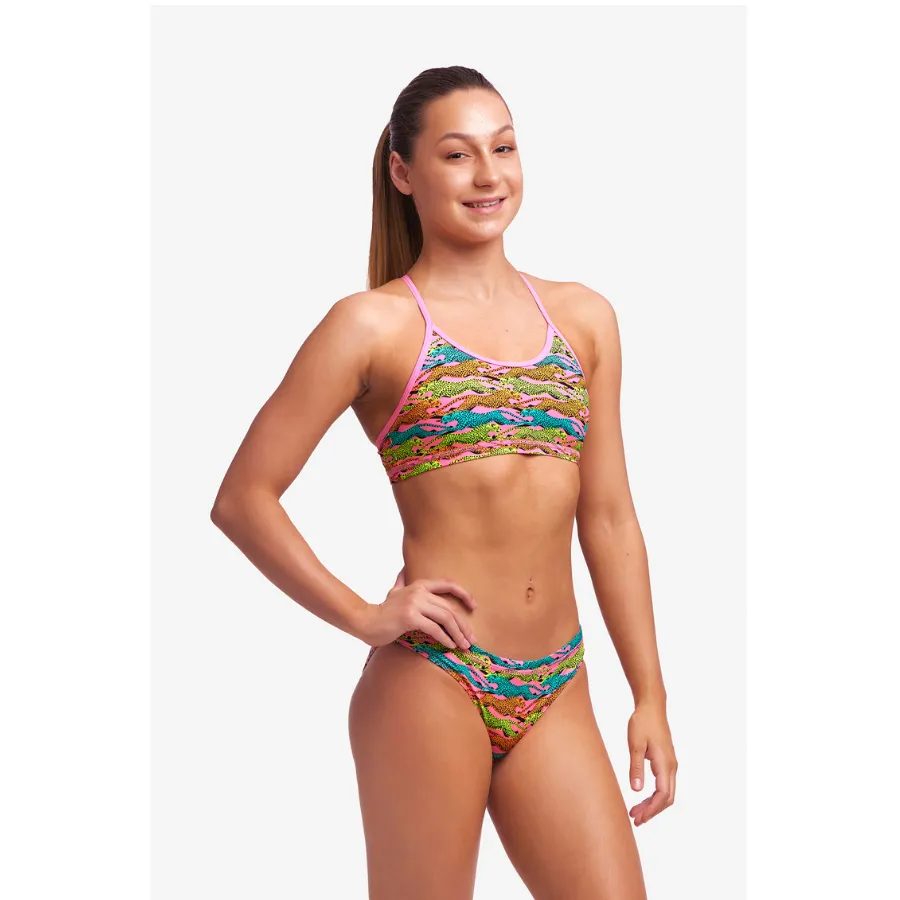 Funkita Girls Racerback Two Piece FKS035G - Lying Cheet