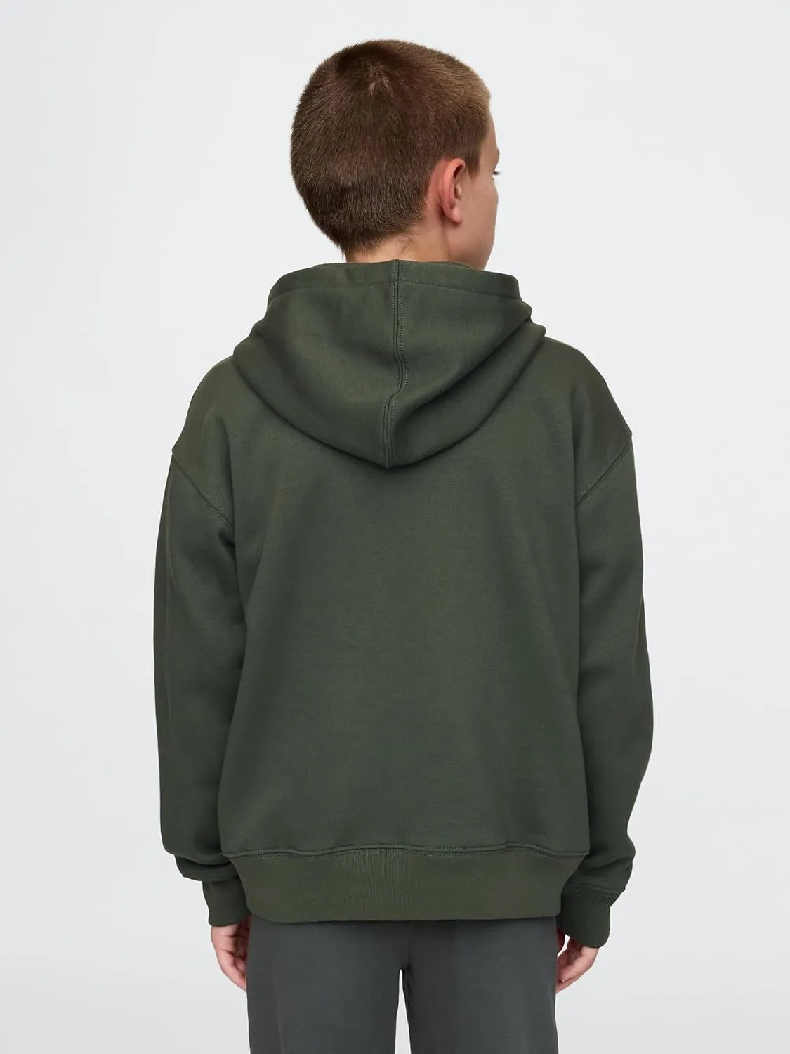 GAP Boys' Heritage Logo Full Zip Fleece Goodie