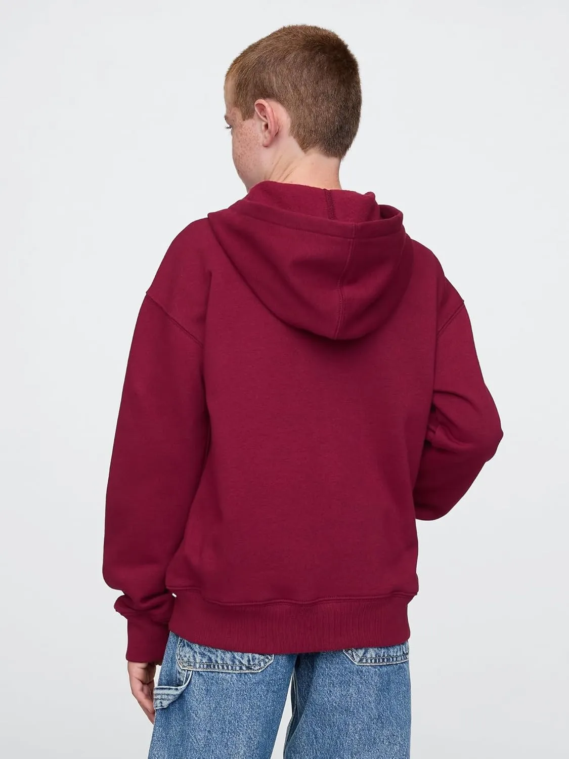 GAP Boys' Heritage Logo Full Zip Fleece Goodie