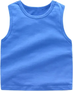 Girls Dance Tank Tops Racerback Crop Tank Tops Sleeveless Top for Gymnastics Dancewear Cotton Tank Top