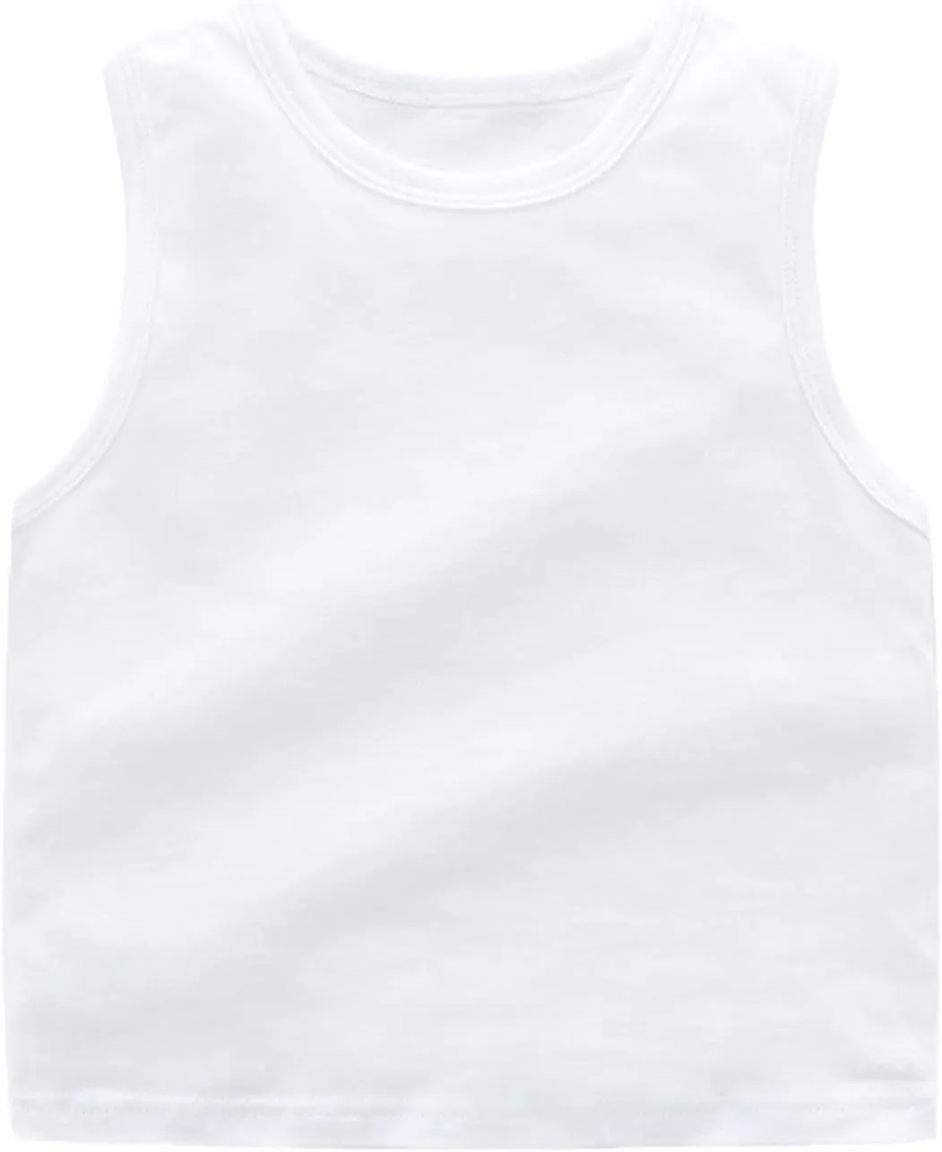 Girls Dance Tank Tops Racerback Crop Tank Tops Sleeveless Top for Gymnastics Dancewear Cotton Tank Top
