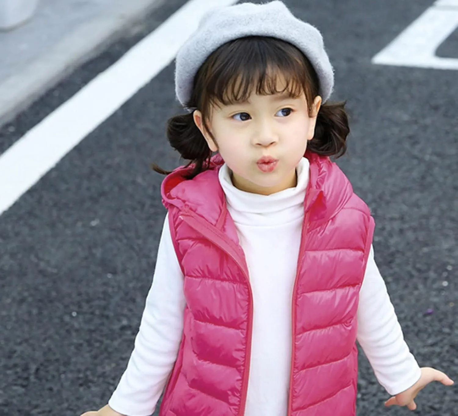 Girls Toddler Boys Cartoon Print Zip Jacket Hooded Trench Lightweight Kids Coats Windbreaker Outdoor Cute Dust