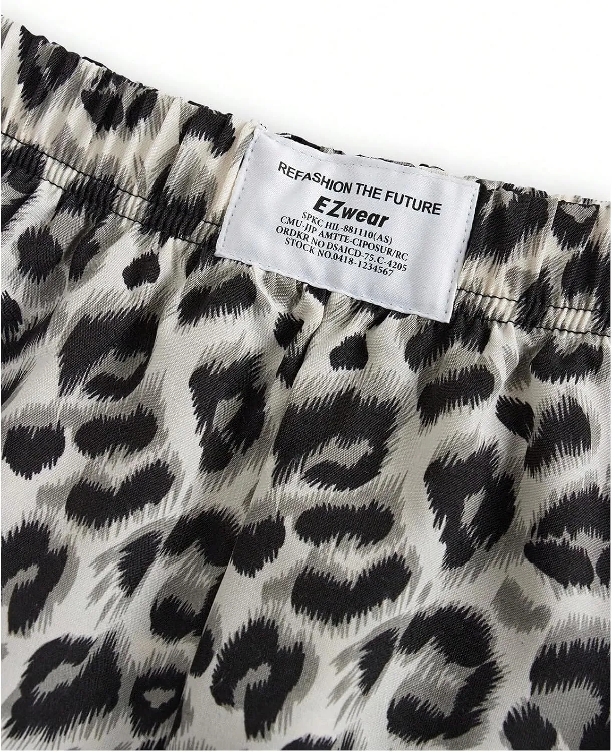 Girl's Wide Leg Camo Pants Elastic High Waisted Baggy Long Trousers Streetwear