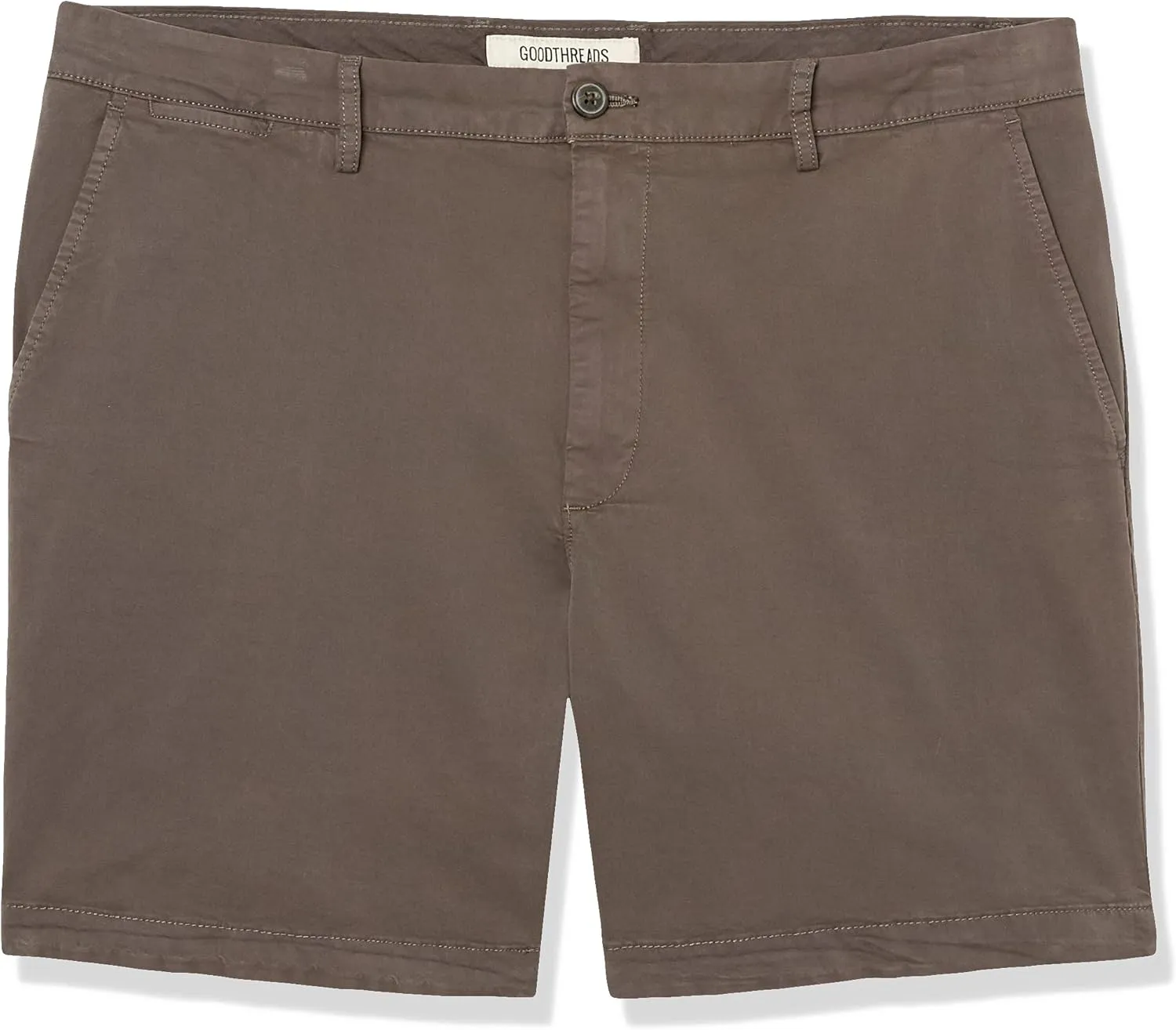Goodthreads Men's Slim-Fit 7" Flat-Front Comfort Stretch Chino Short