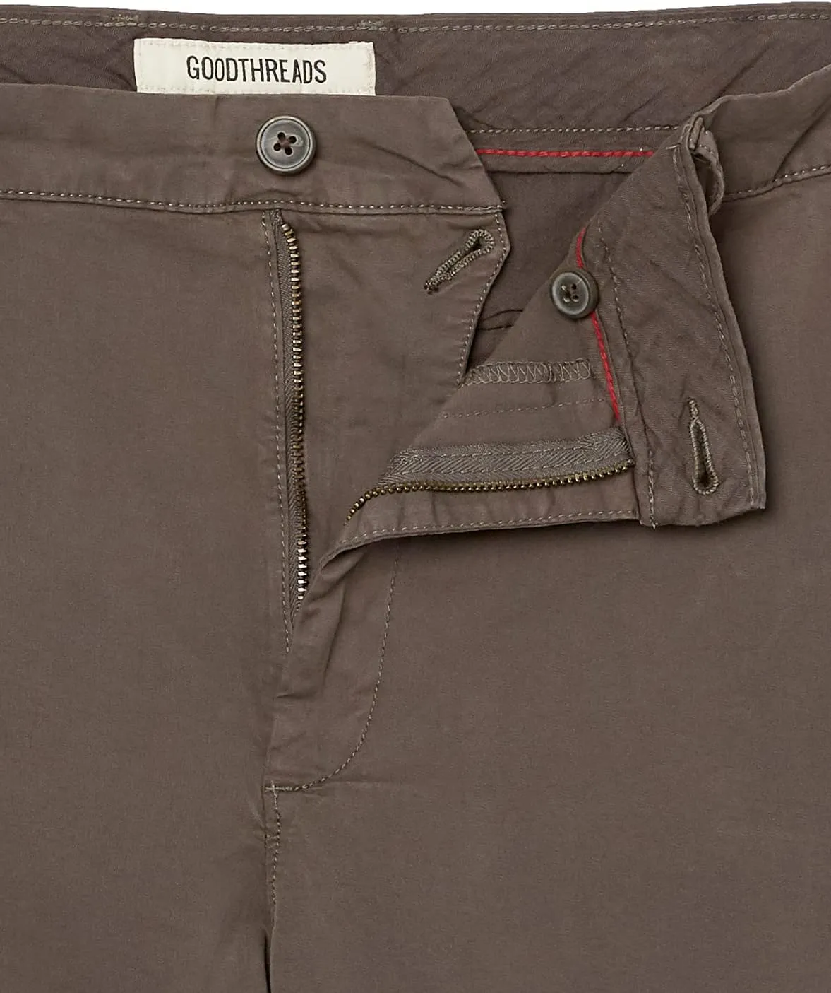 Goodthreads Men's Slim-Fit 7" Flat-Front Comfort Stretch Chino Short