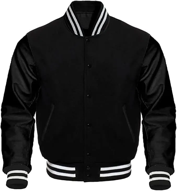 Griffins Varsity Letterman Baseball Bomber Jackets Genuine Leather Sleeves & Multi Wool Color Options