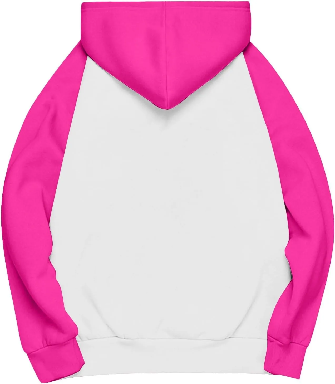 Gumipy Oversized Hoodies for Women Trendy Fleece Color Block Womens Sweatshirt Hoodies Plus Size Winter Clothes with Pocket