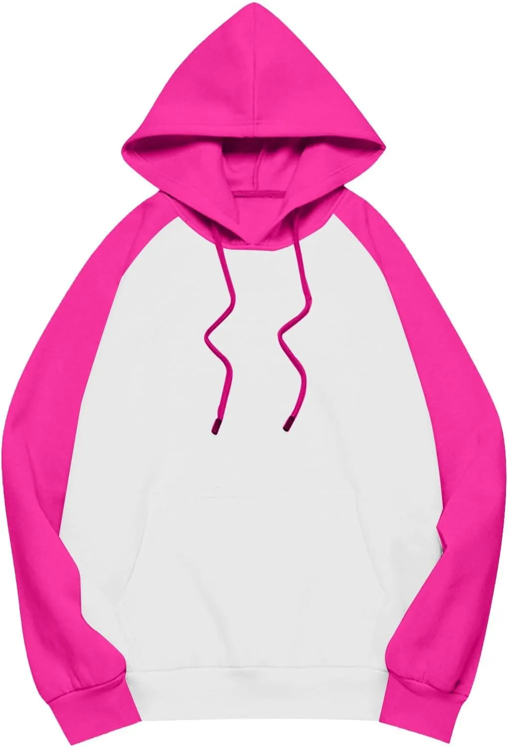 Gumipy Oversized Hoodies for Women Trendy Fleece Color Block Womens Sweatshirt Hoodies Plus Size Winter Clothes with Pocket